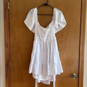 Altar'd State Elegant White Dress